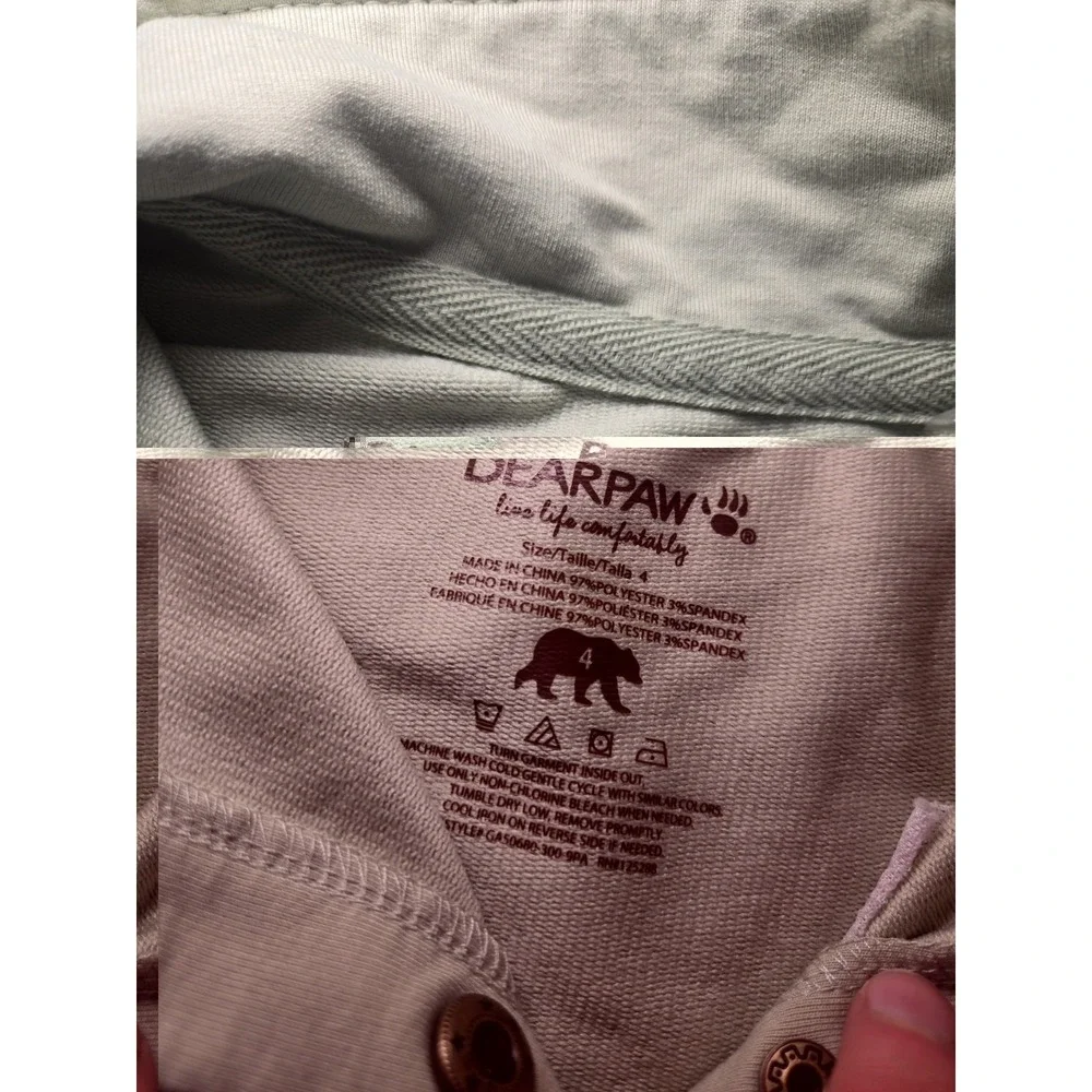 Girls Bearpaw Jumper Size 4 With‎ Jacket Outfit